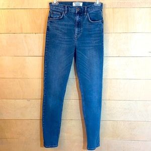Reformation Jeans High and Skinny Havana Wash 26